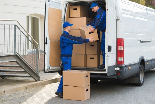 Local office movers handling furniture and equipment in St Margarets