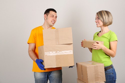 Business relocation team coordinating an office move near St Margarets