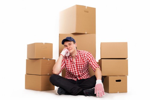 Local house removal service handling packing and loading in St Margarets